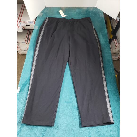Alfred Dunner Dress Pants Size 2X Womens Black Pull On Stretch Ladies NWT - Picture 2 of 12